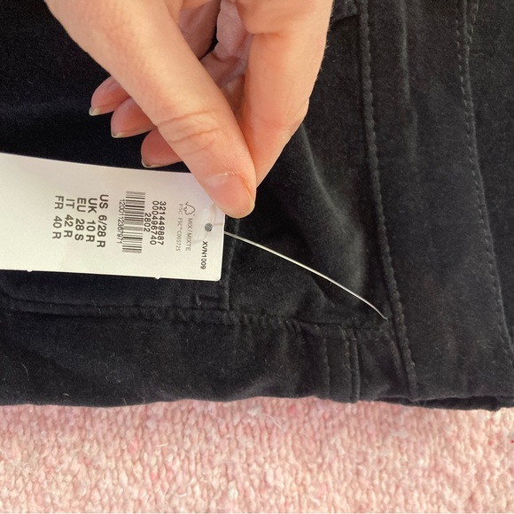 Gap black velvet 70s flare high rise jeans - Picture 5 of 5